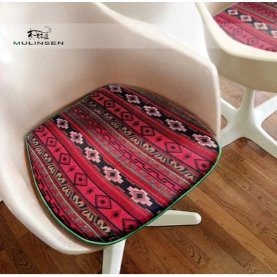 中式红色喜庆纯棉坐垫子 新款