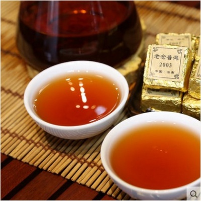 老仓醇香03年原料 特级普洱茶熟茶