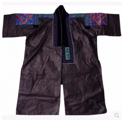 贵州施洞苗族全手工上衣破线绣收藏级