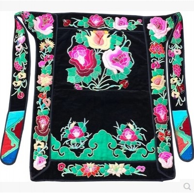 贵州苗族手工老绣背扇经典刺绣襁褓X-150