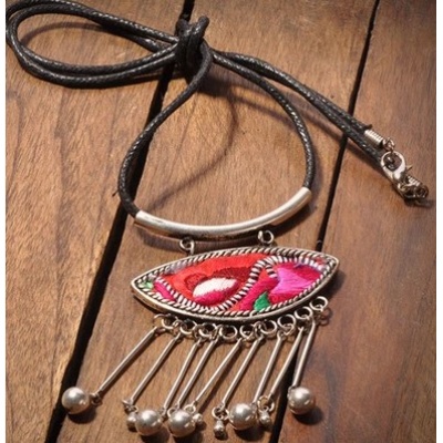 手工女士项链吊坠子毛衣链