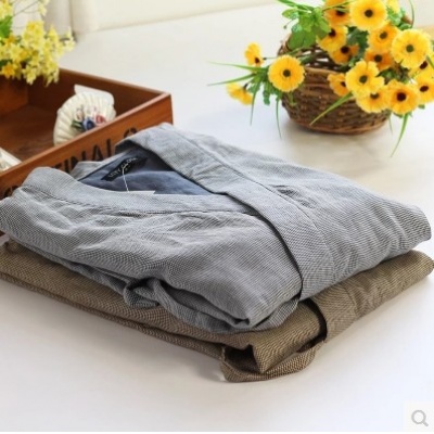 夏中袖短裤家居服套装 睡衣