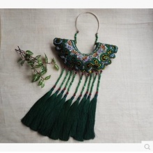 贵州苗族家居老绣挂饰品 民族时尚手工室内装饰品