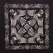 手绘蜡染画 布艺壁挂画 工艺品 客厅装饰品